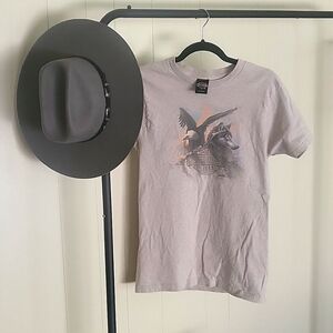 Vintage Harley Davidson Wolf + Eagle T-Shirt circa 1995